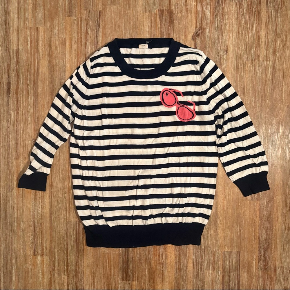 J. CREW STRIPE SWEATER